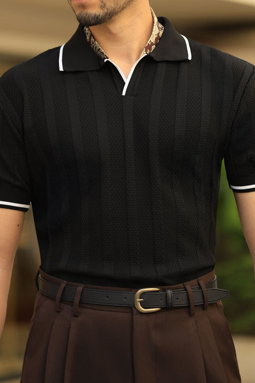 AURÉ Essential Stripe Tee