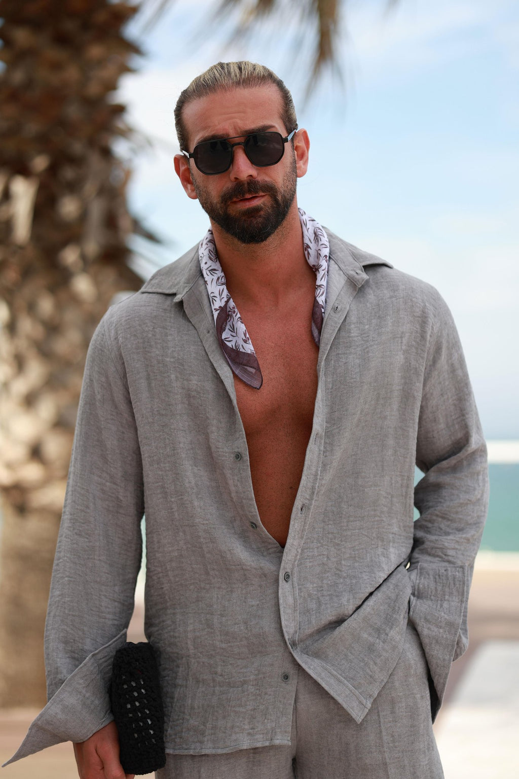 AURÉ Riviera Linen Set