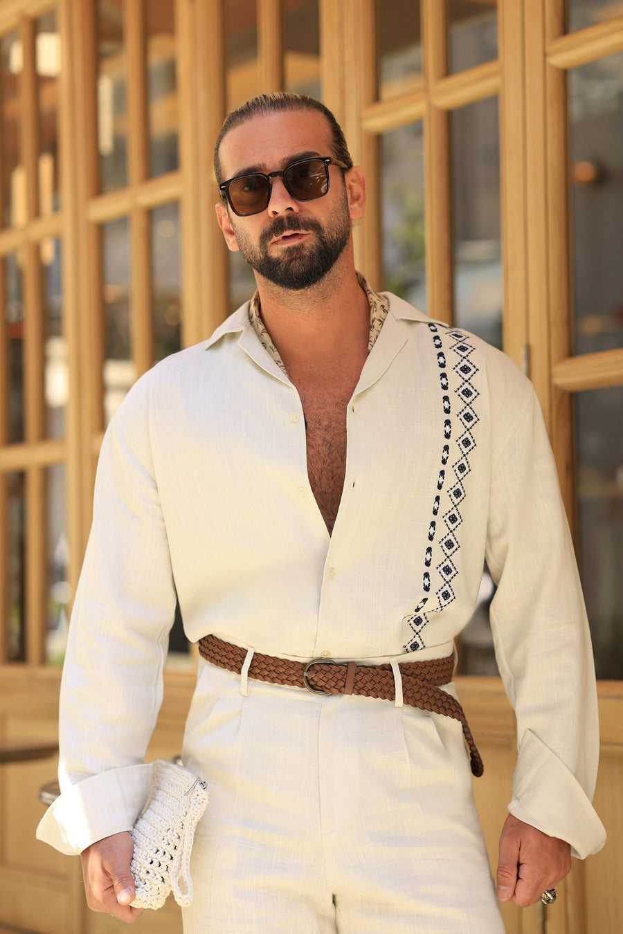 AURÉ Atelier Embroidered Shirt