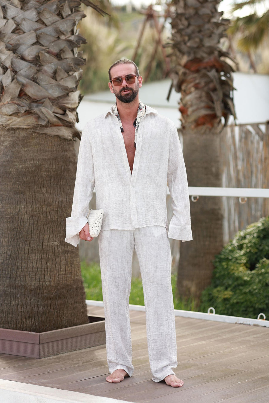 AURÉ Riviera Linen Set