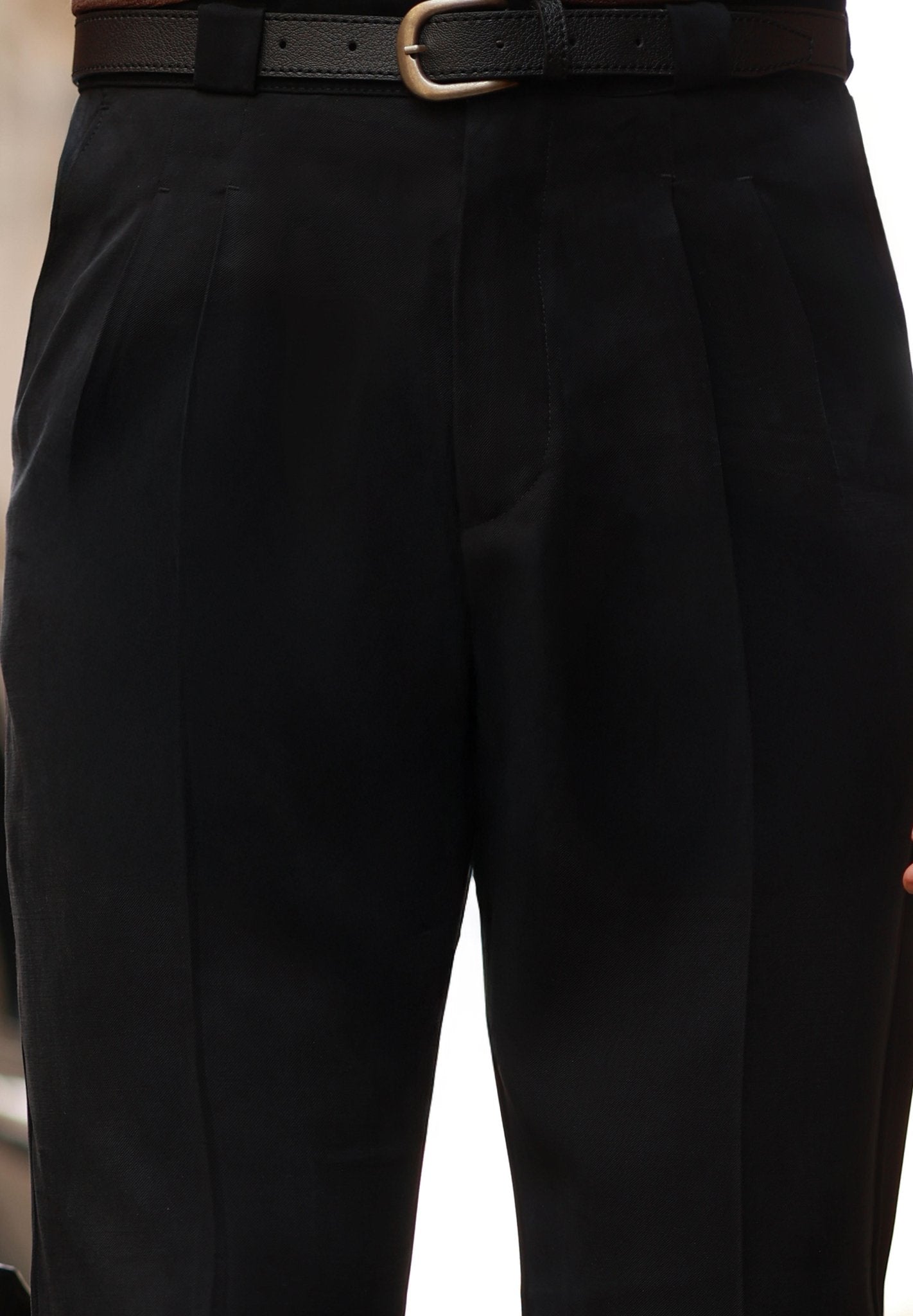 Premium Qualität Set in Schwarz – 100% Baumwolle, Tencel, Oversize