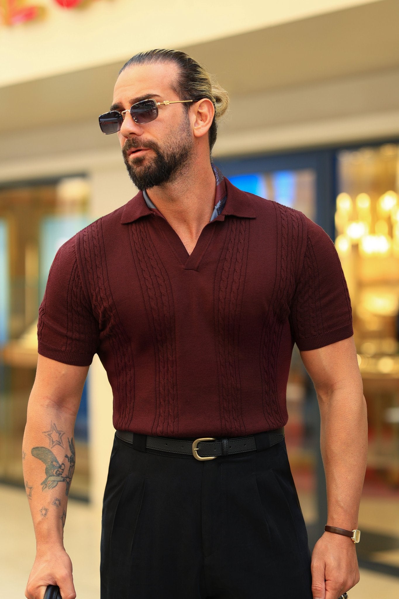 AURÉ Heritage Cable Polo