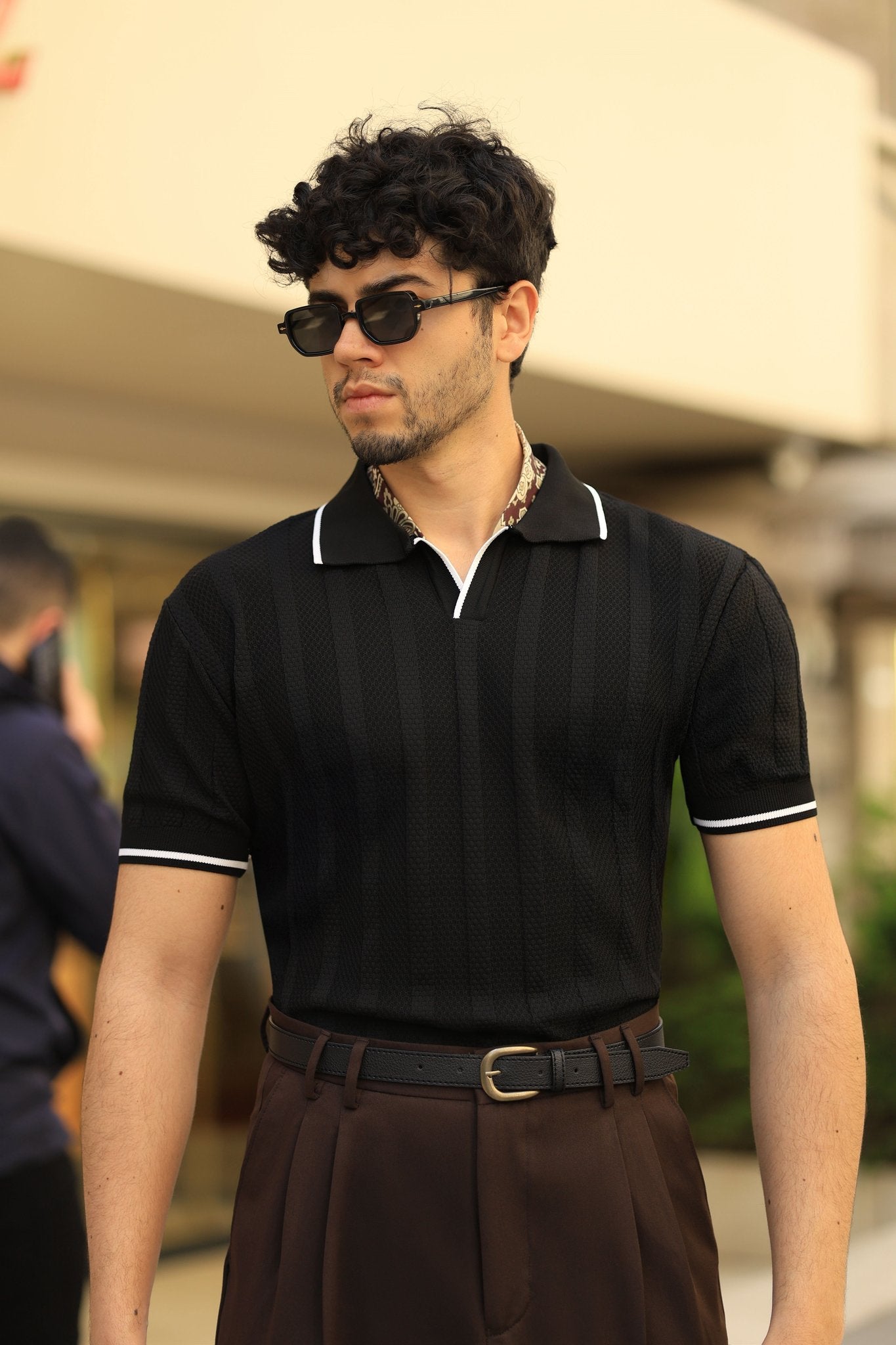 AURÉ Essential Stripe Tee