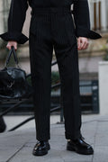 AURÉ Milano Pleated Trouser