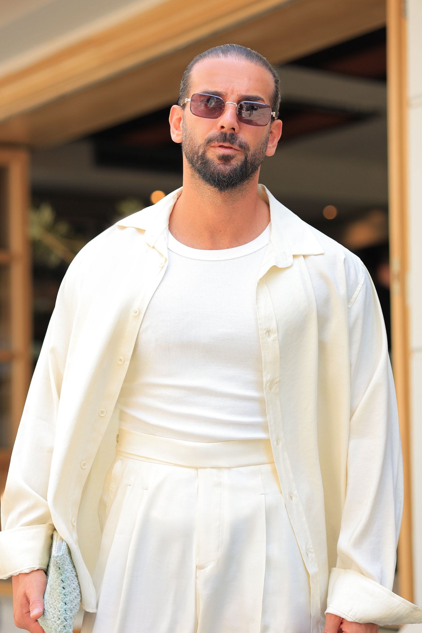 Erstklassig Set in Ecru – Ton-in-Ton, Oversize