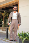 Erstklassig Set in Braun – Ton-in-Ton, Oversize