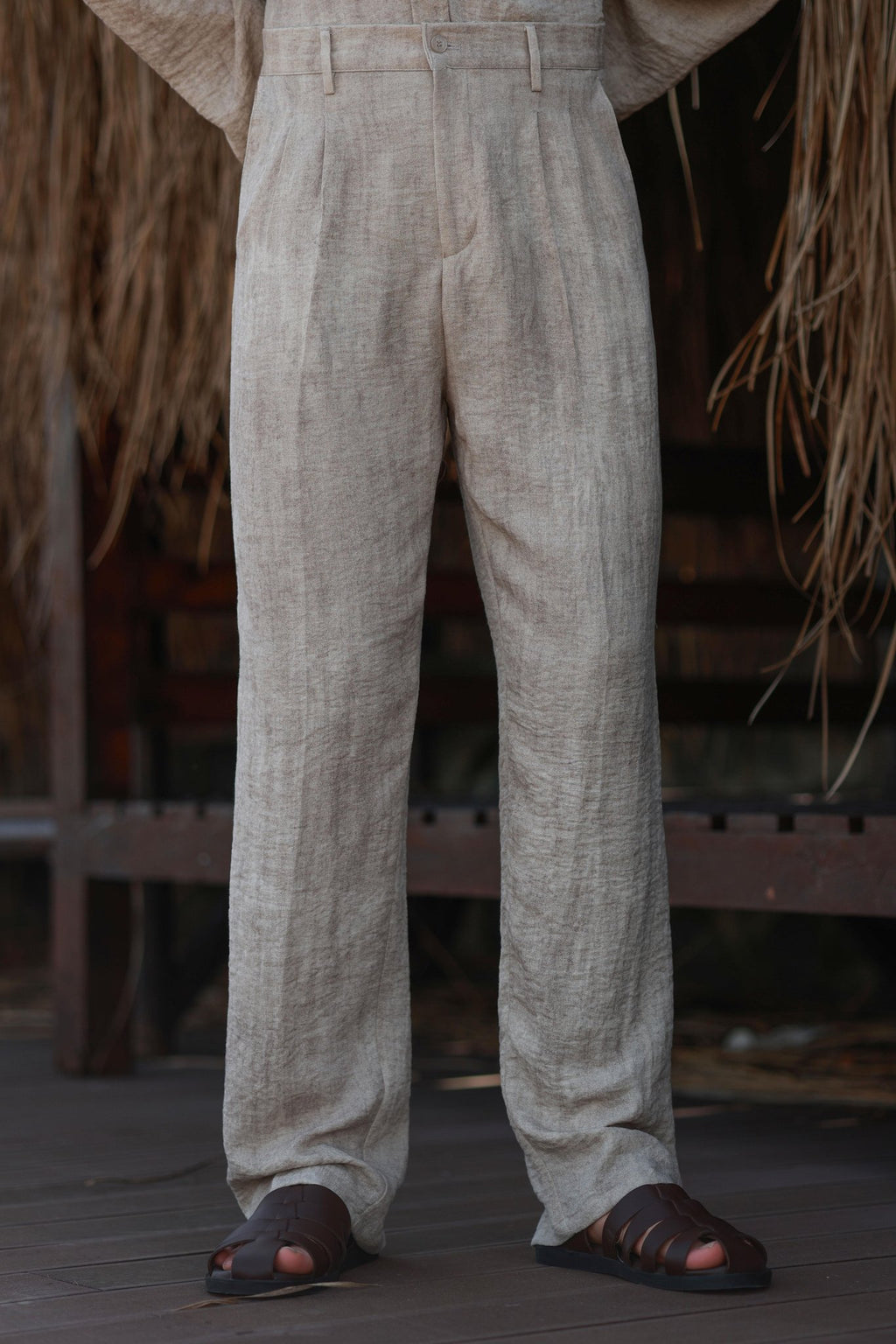 AURÉ Riviera Linen Set