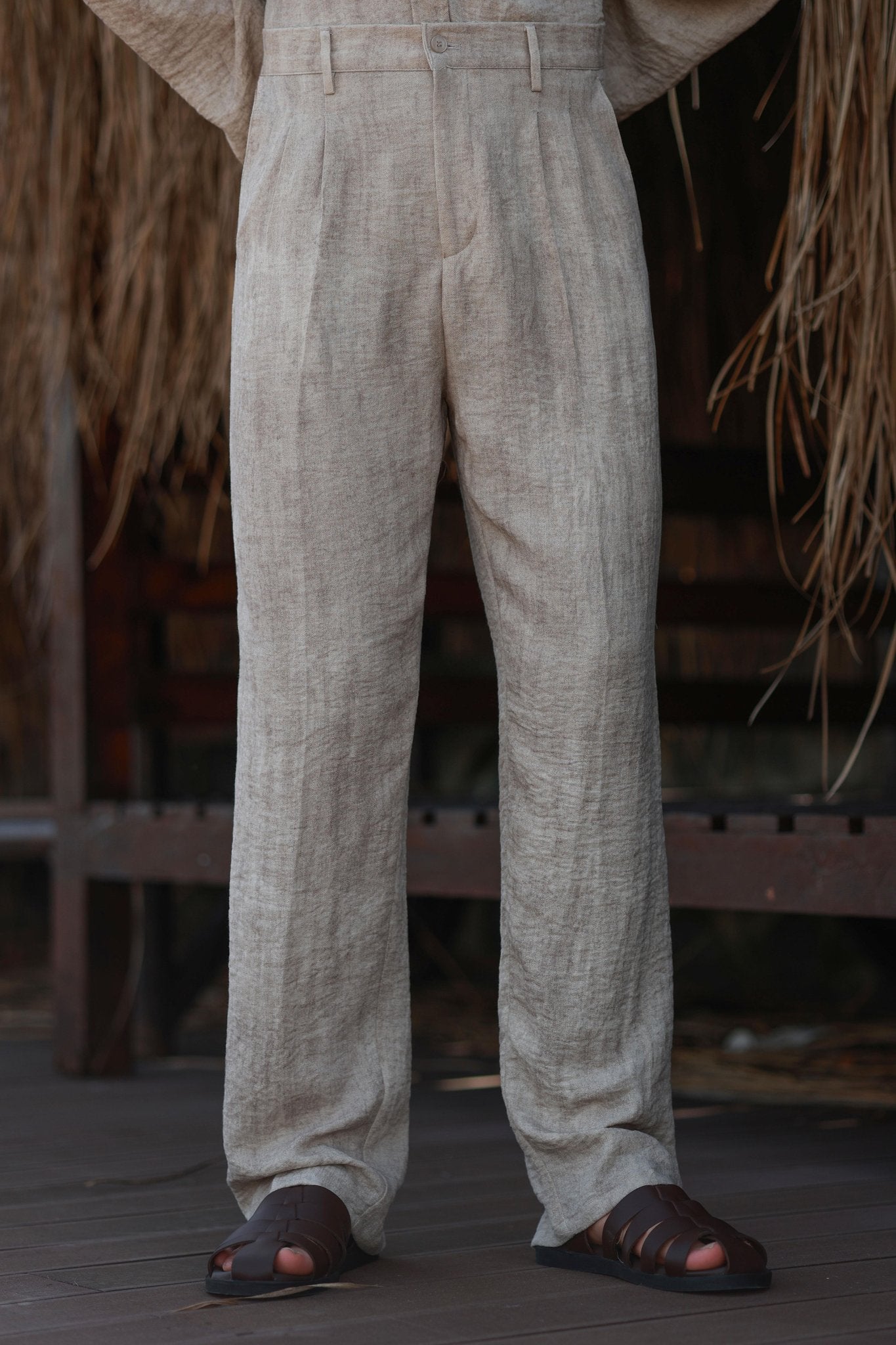 AURÉ Riviera Linen Set