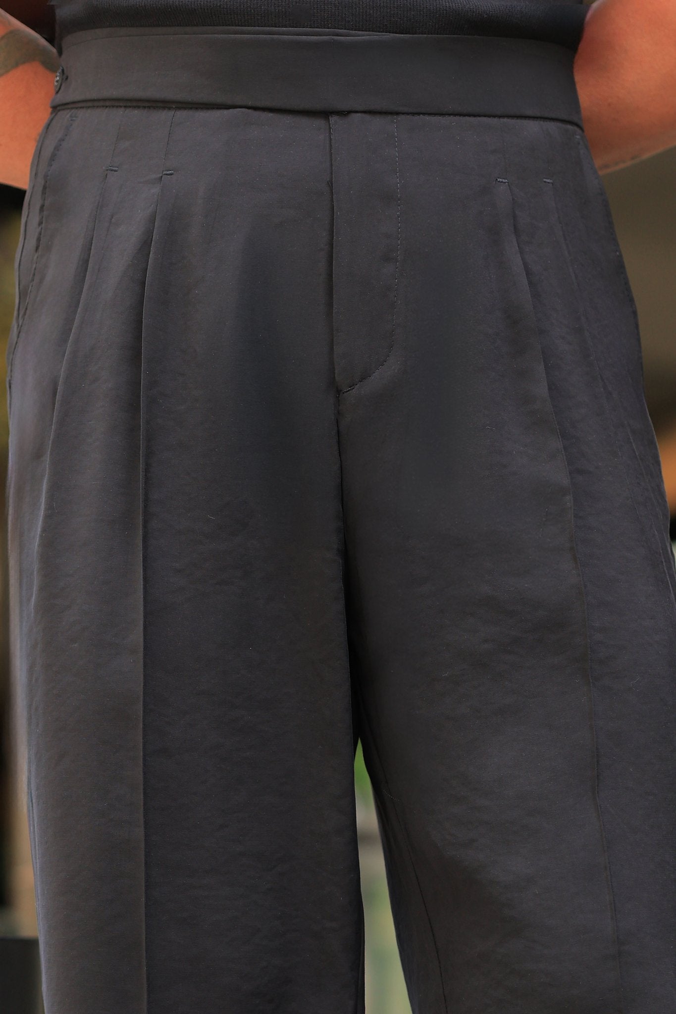 Erstklassig Set in Schwarz – Ton-in-Ton, Oversize