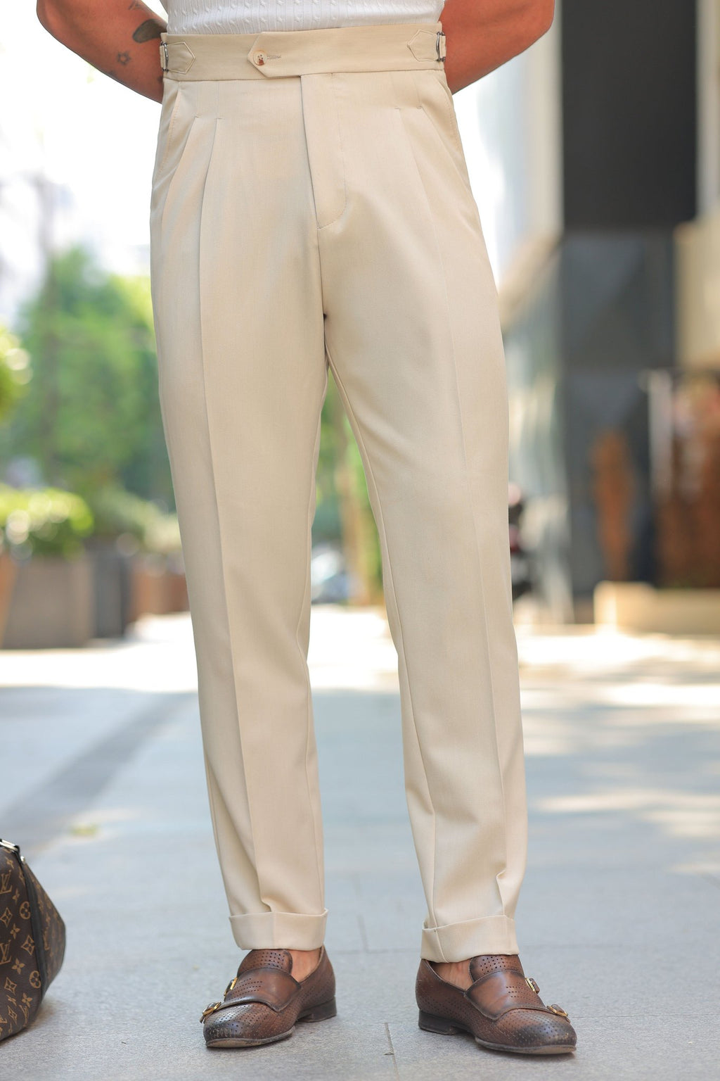 AURÉ Firenze Tie Trouser