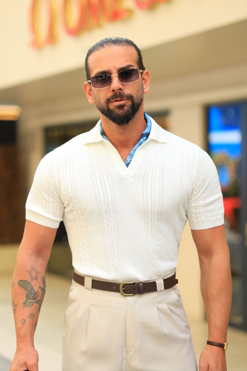 AURÉ Heritage Cable Polo
